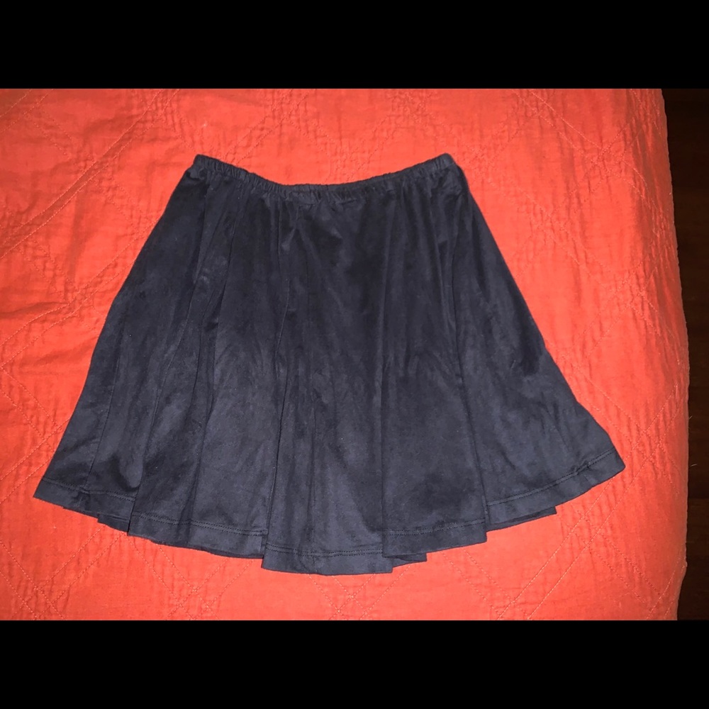 Cute navy blue skirt